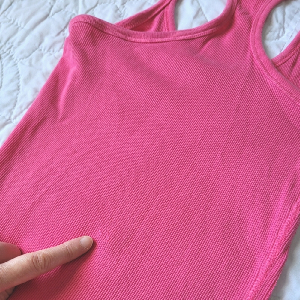 3/$15 🌸 Ardene Ribbed Racerback Tank Top - Picture 4 of 6